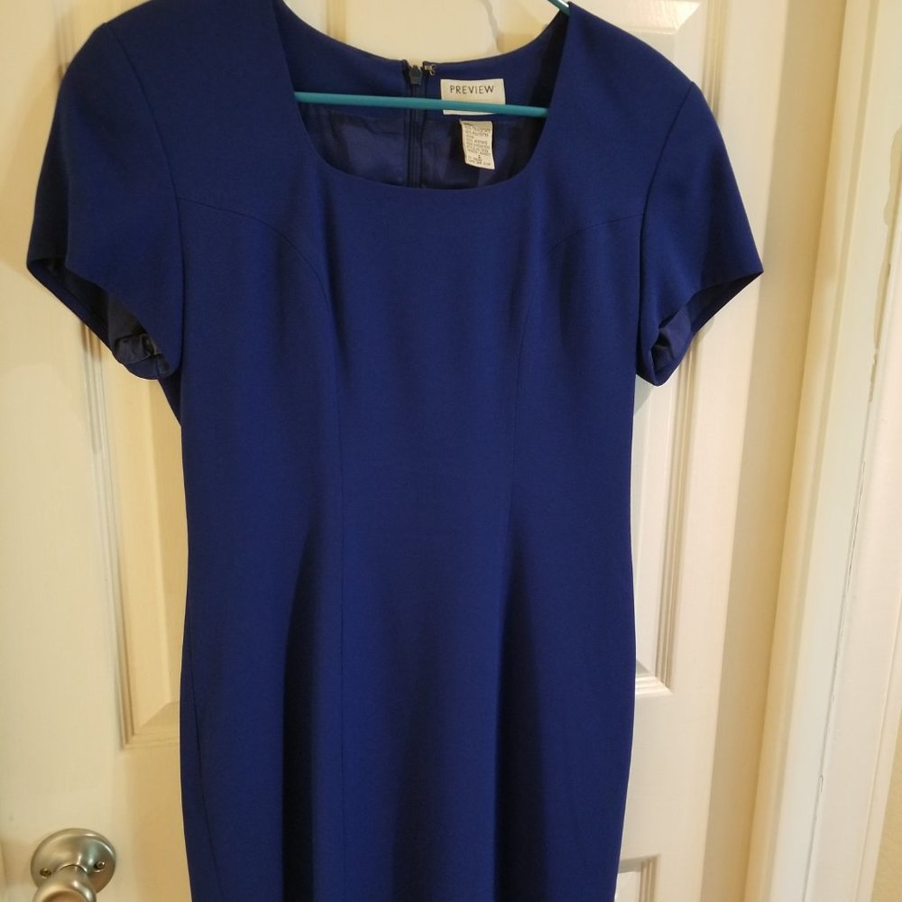 Navy Blue Dress